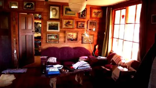 Claudes paintings - Claude was a good friend (deceased) featuring reverse paintings on glass